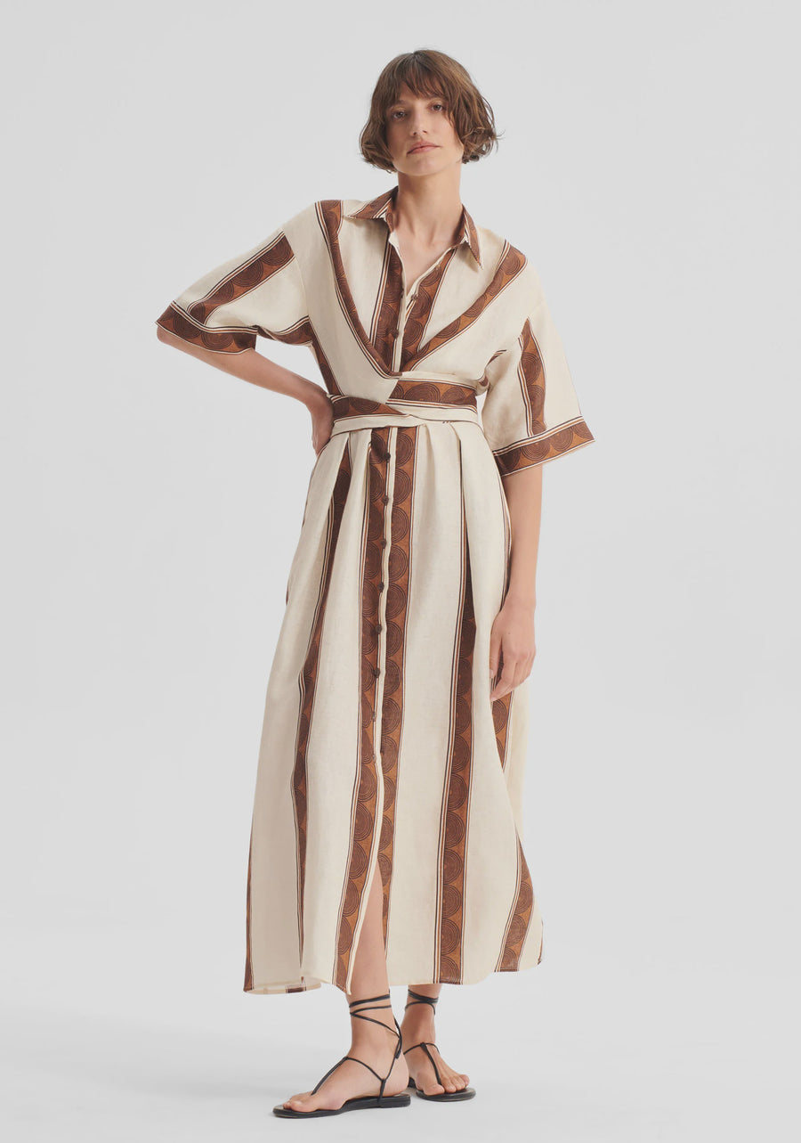 Harriet Linen Shirt Dress