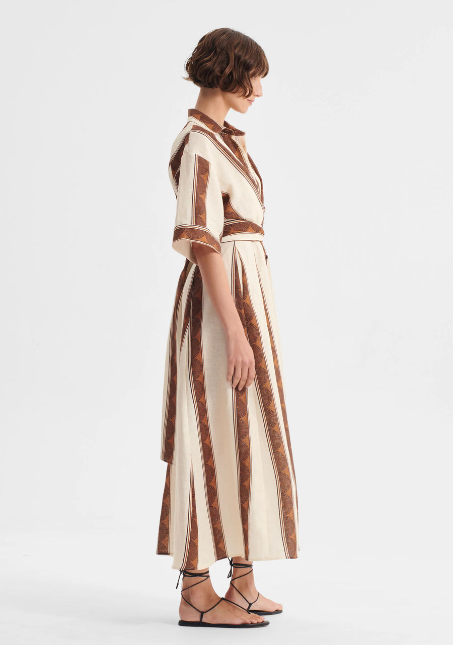 Harriet Linen Shirt Dress