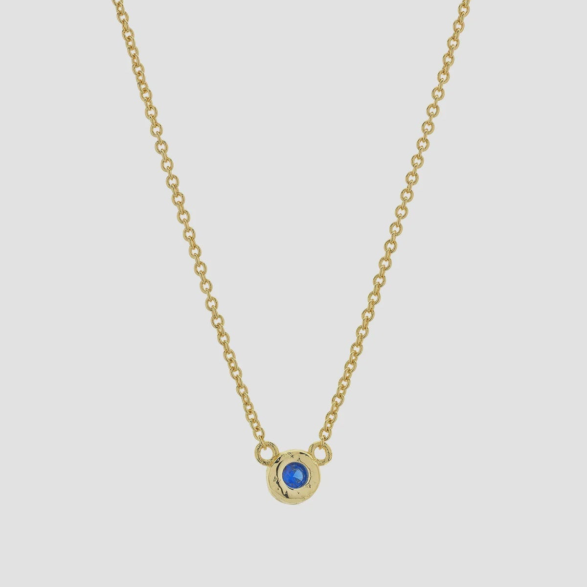 Betsy Gold Azure Necklace
