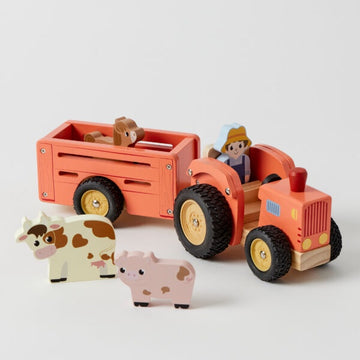 Zookabee Wooden Farm Truck Set