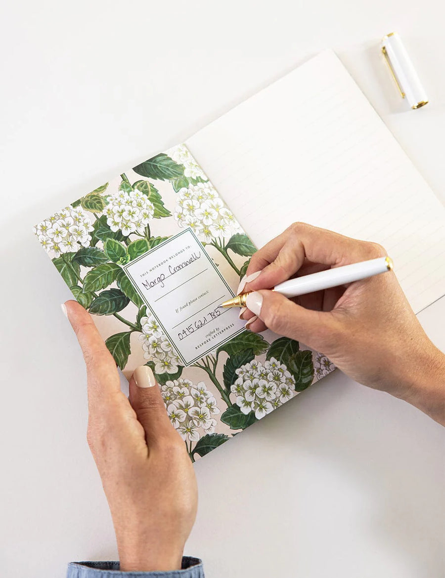 Pocket Notebook Hydrangeas