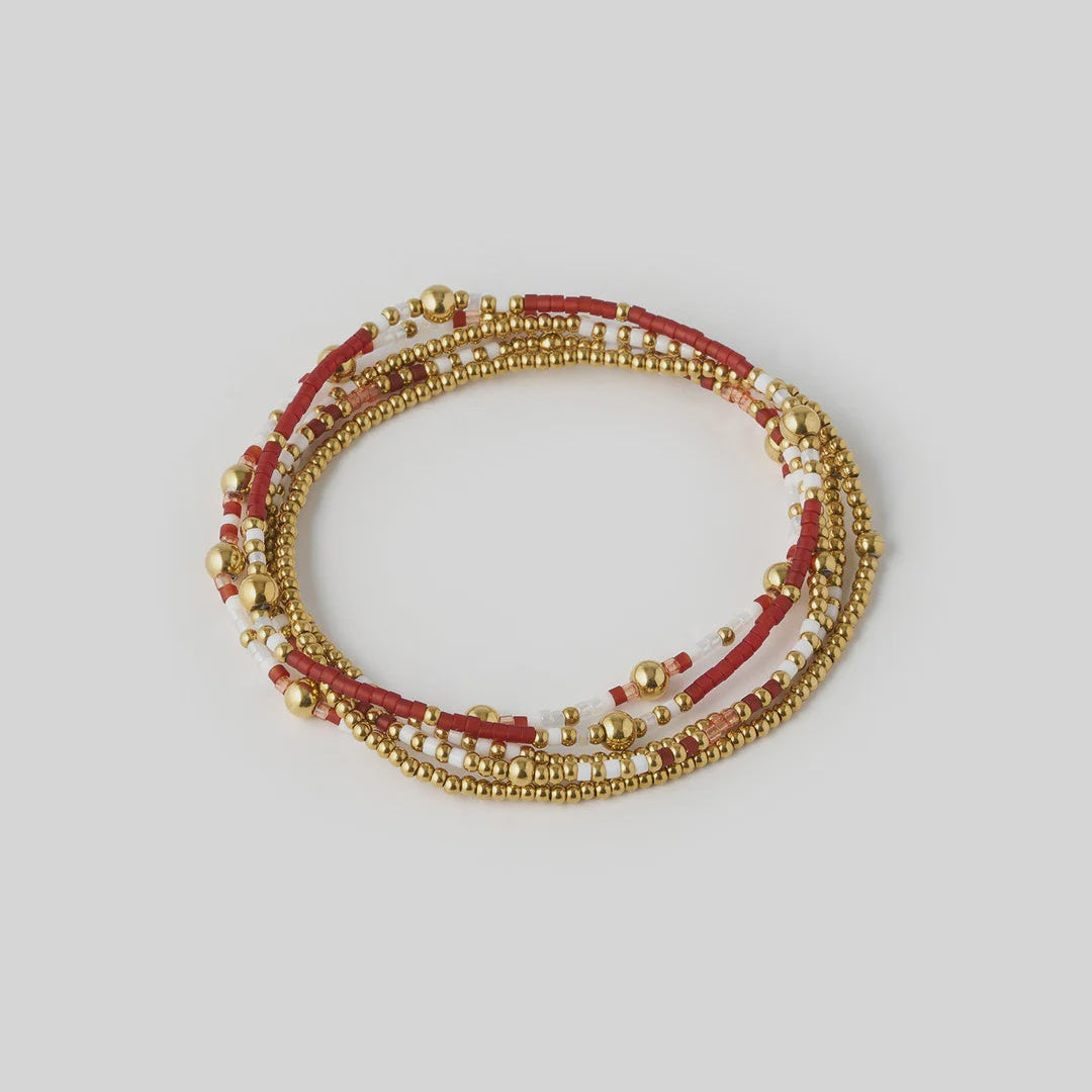 Nellie Bracelet Burgundy