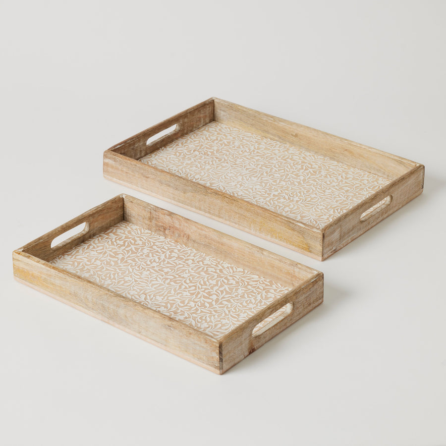 Ambretta Ambretta Trays Set of 2 by – Kohl and Soda
