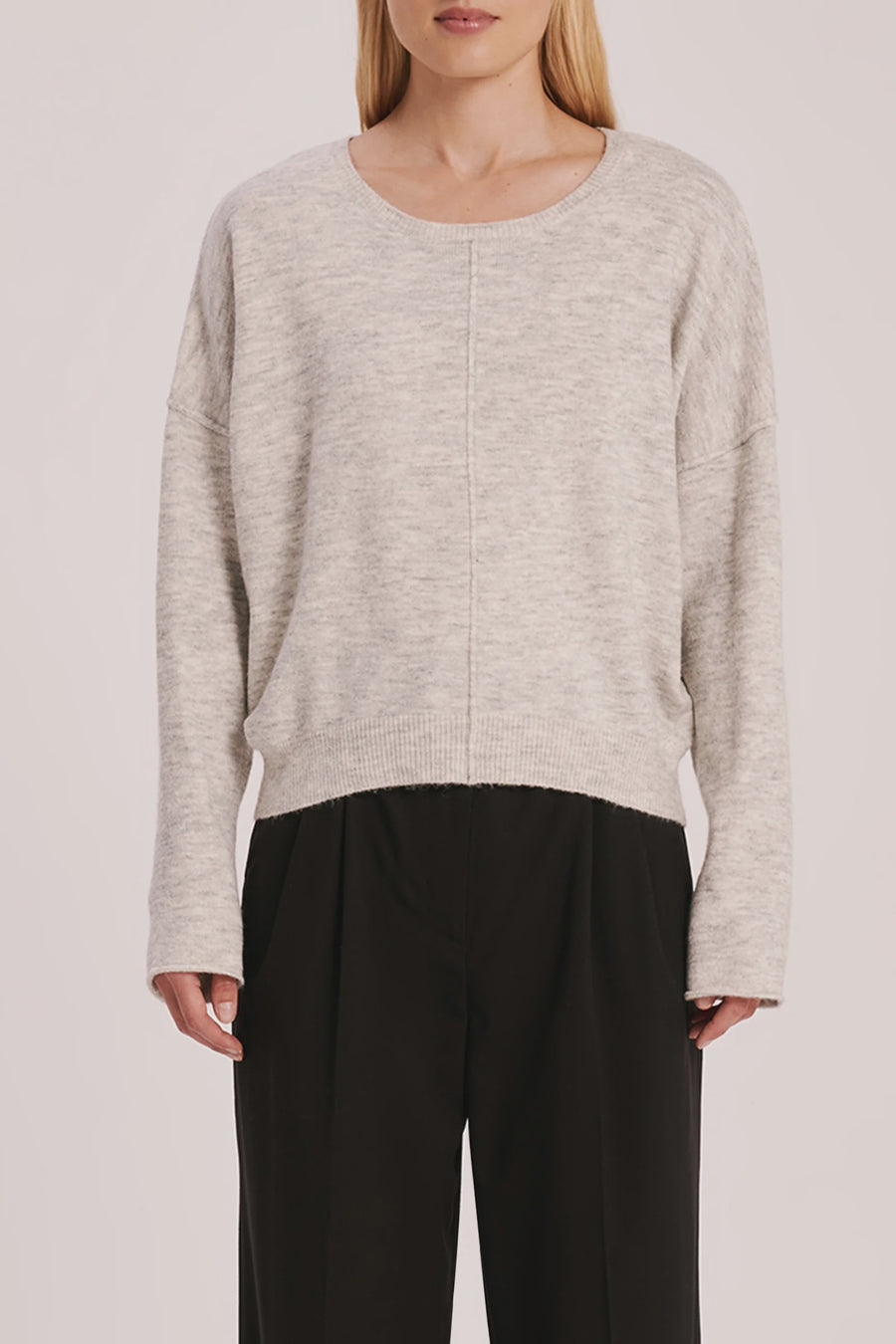 Nude Lucy Remy Knit Grey Marble