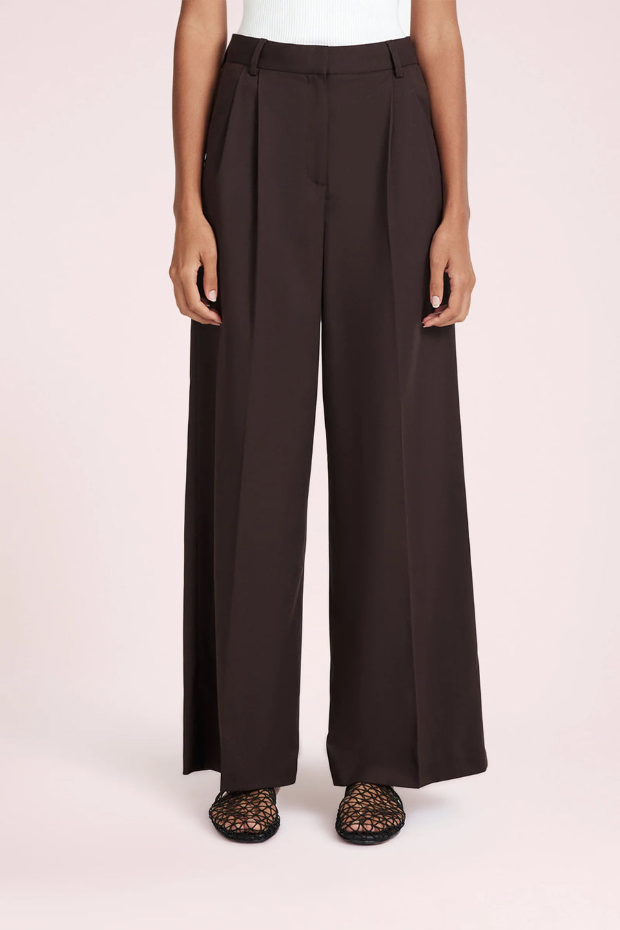 Marlon Tailored Pant Raisin