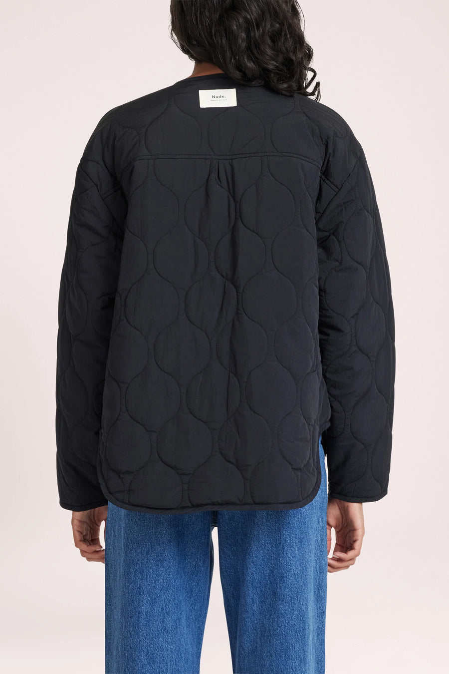 Nude Lucy Shiva Quilted Jacket Black