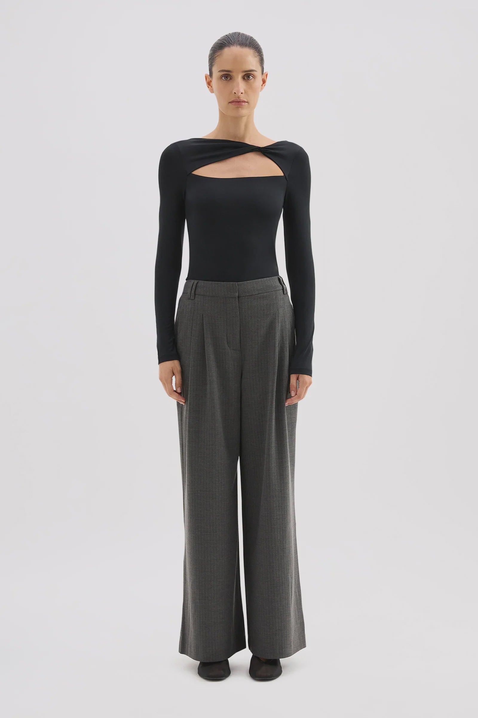 Fosca Pant Charcoal