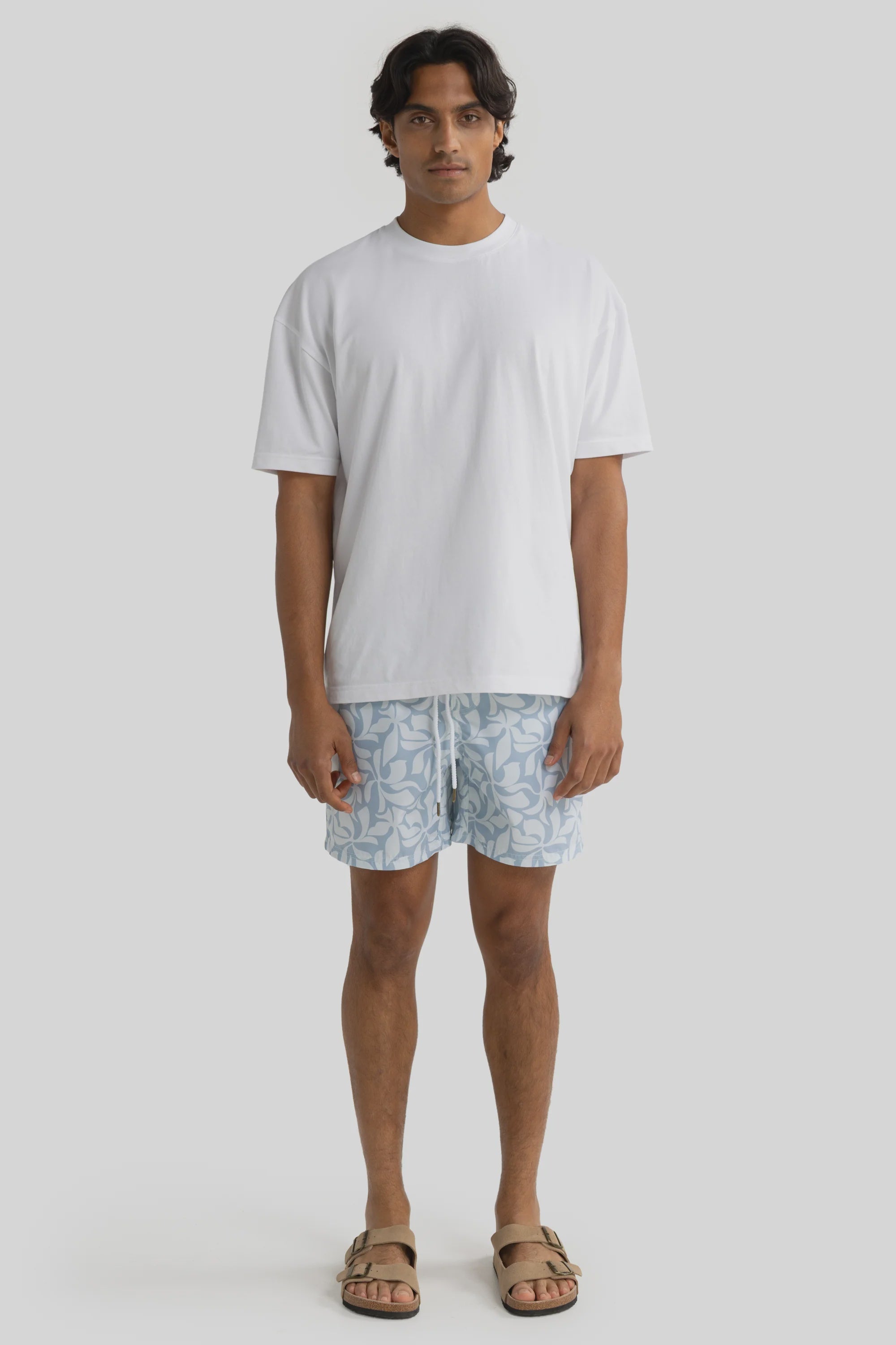Haven Swim Shorts Mist Blue