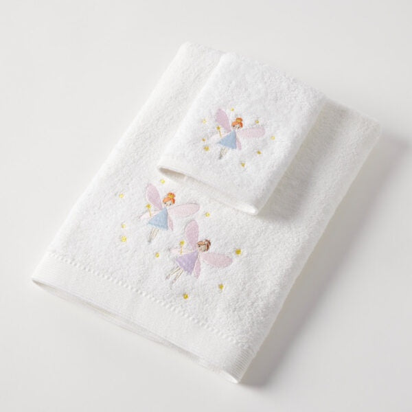 Fairy Dust Bath Towel & Face Washer Set