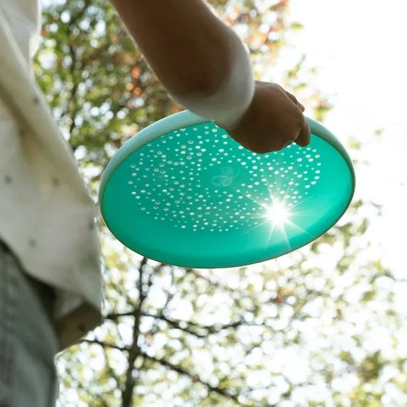 Flying disc + Sand Sifter - Vintage Blue