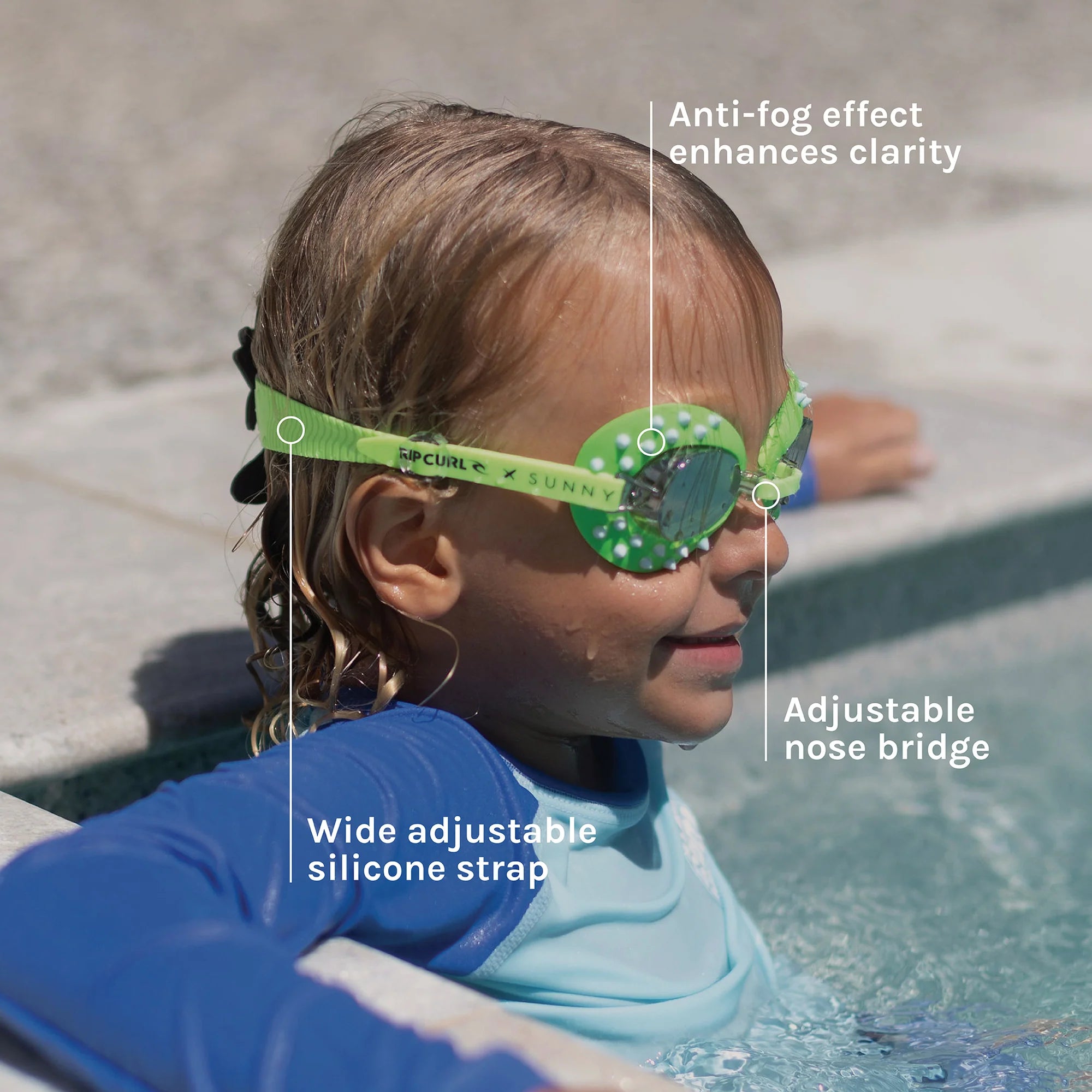 Kids Swim Goggles Shred Shark