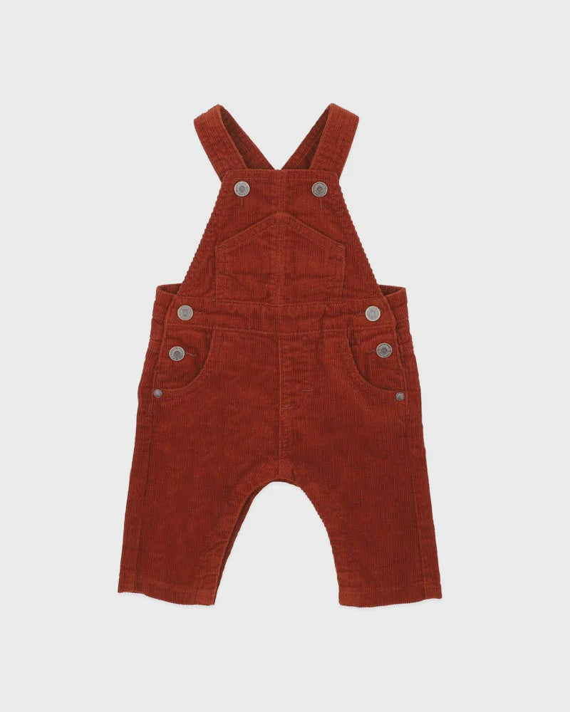 Mr Fox Cord Overalls Toffee
