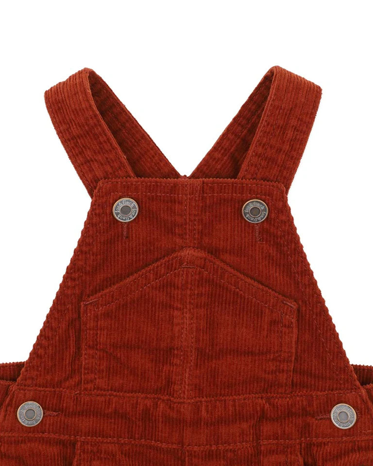Mr Fox Cord Overalls Toffee