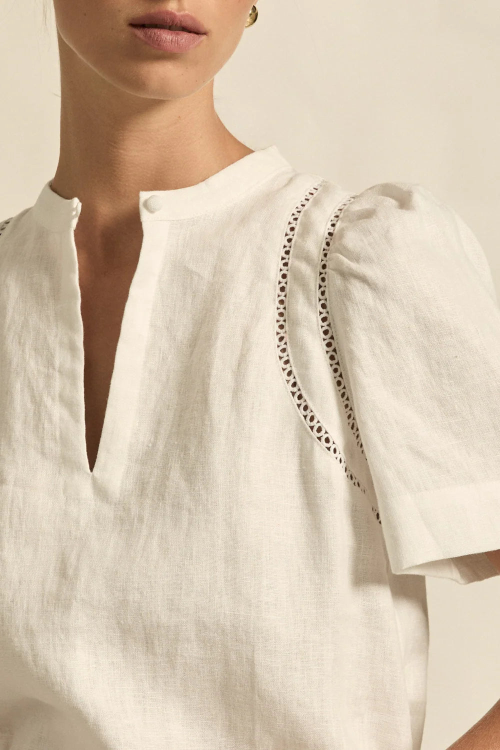 Recollect Top - Porcelain