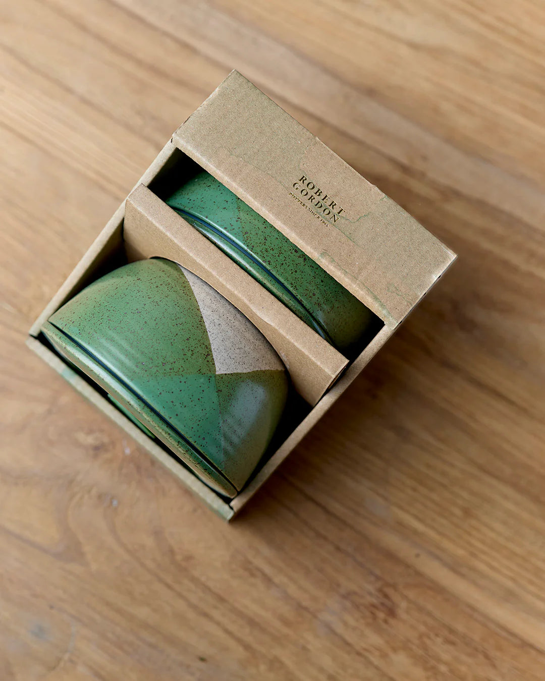 The Wanderer Green Dipped Set of 2 Containers