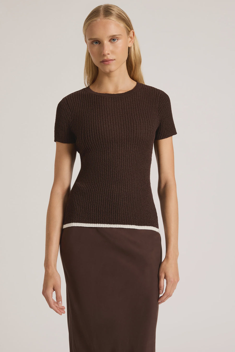 Perez Knit Top Raisin