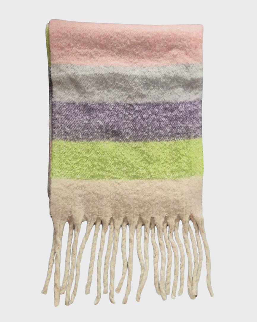 Winter Scarf - Multicolour Stripe