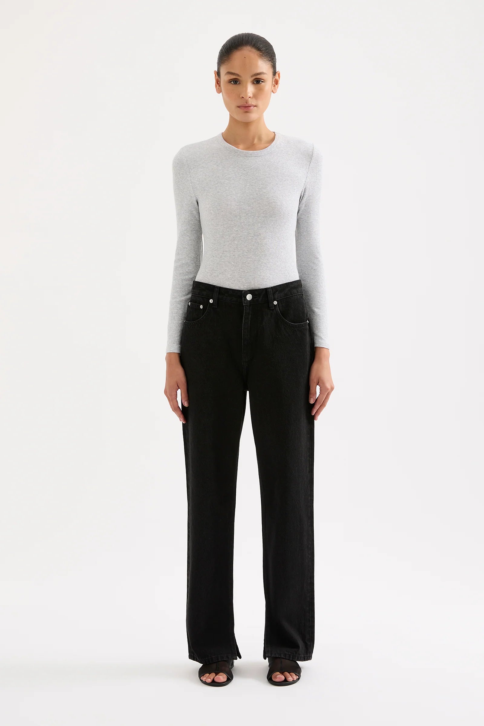 Organic Rib LS Tee