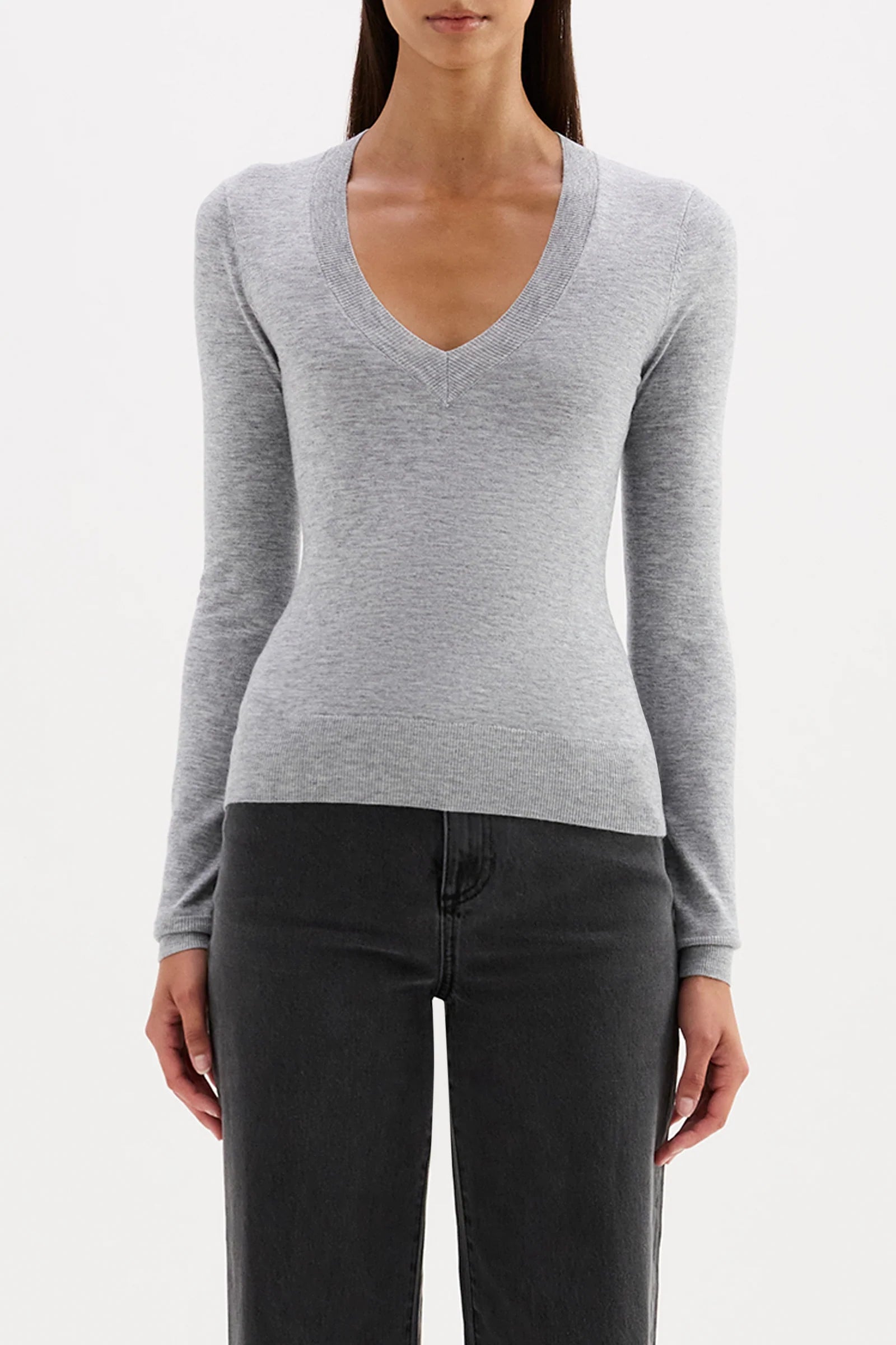 Abia Merino Blend Knit Top