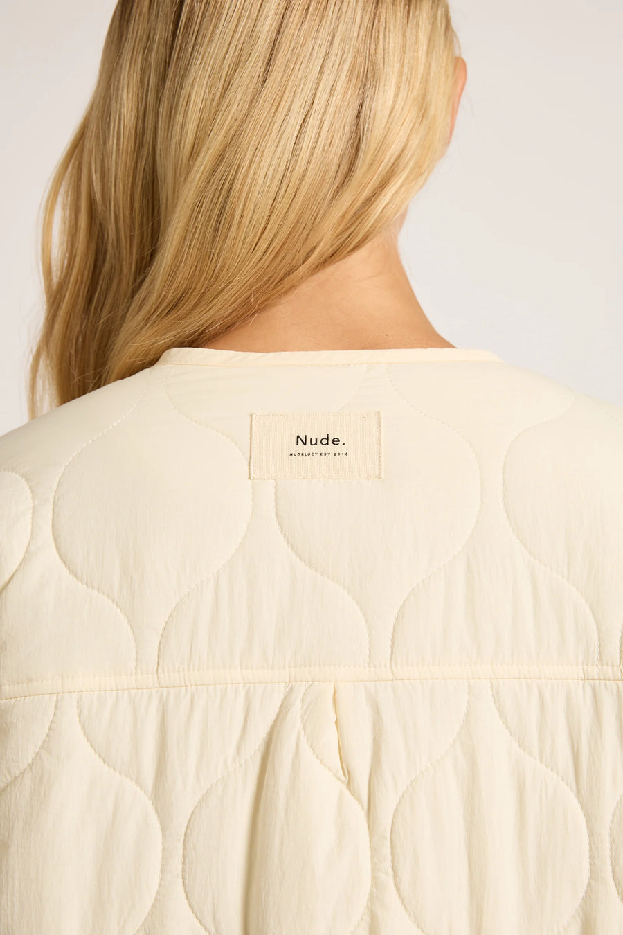 Nude Lucy Shiva Quilted Jacket Cloud