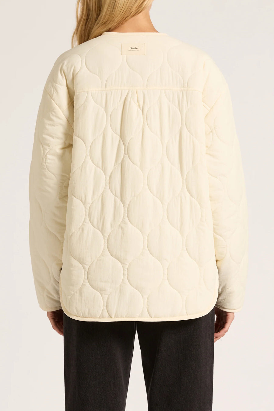 Nude Lucy Shiva Quilted Jacket Cloud