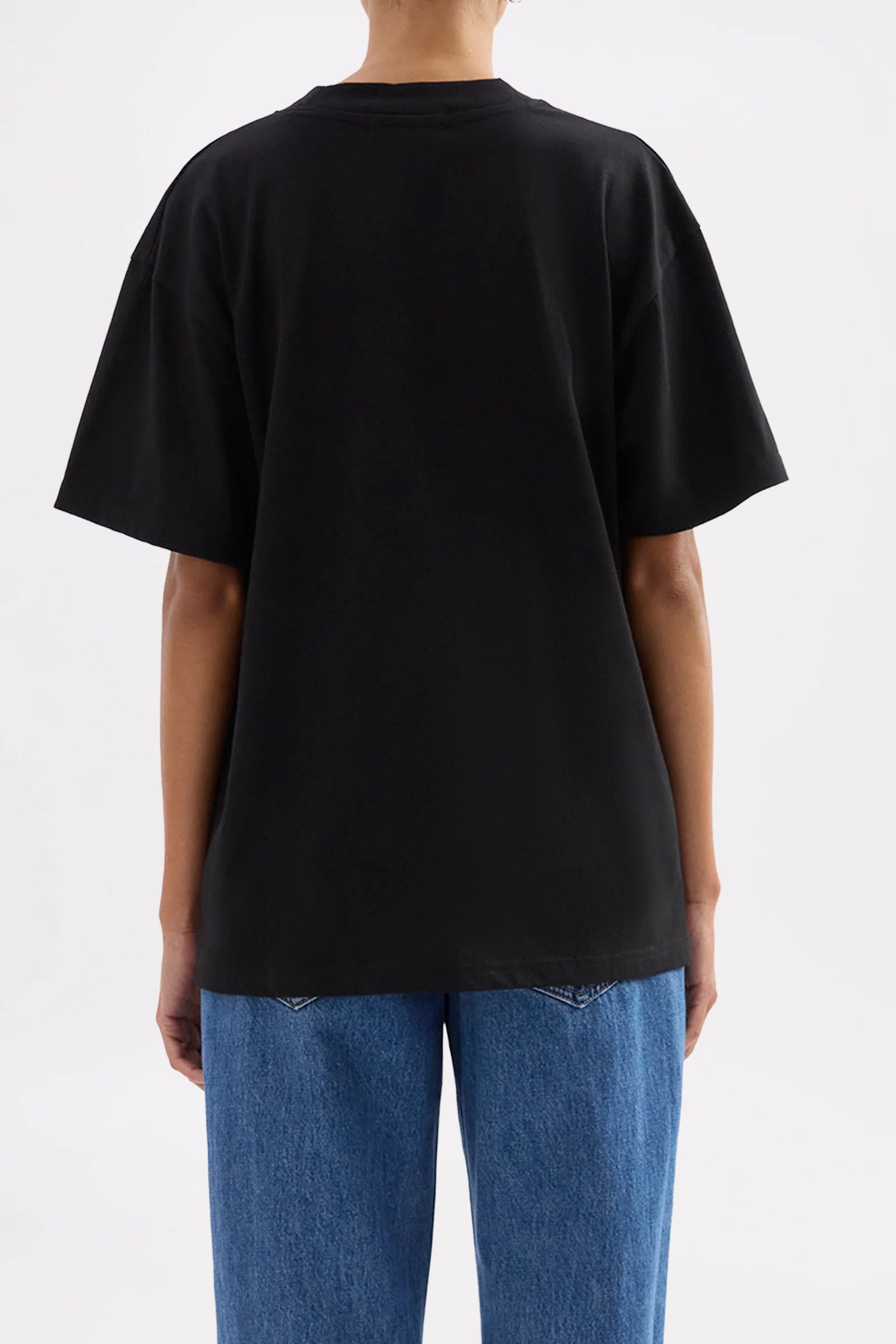 Organic Boyfriend Tee Black