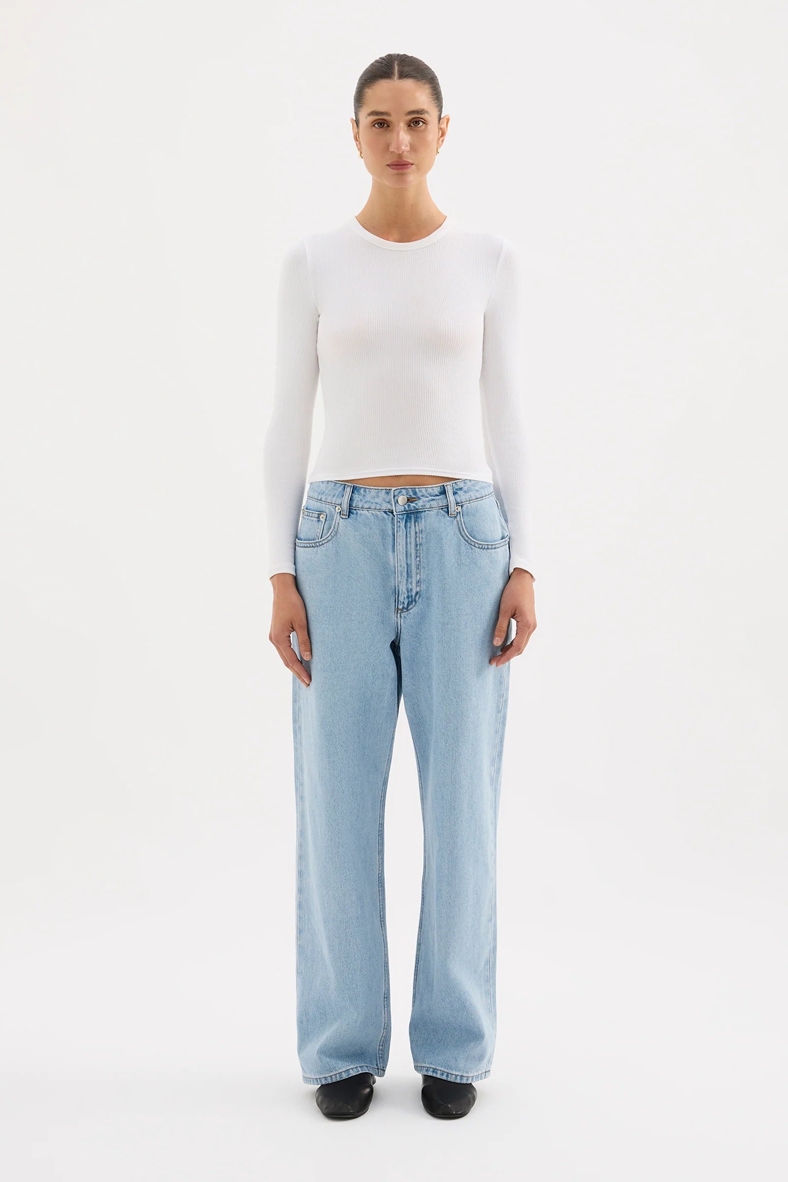 Organic Rib LS Tee
