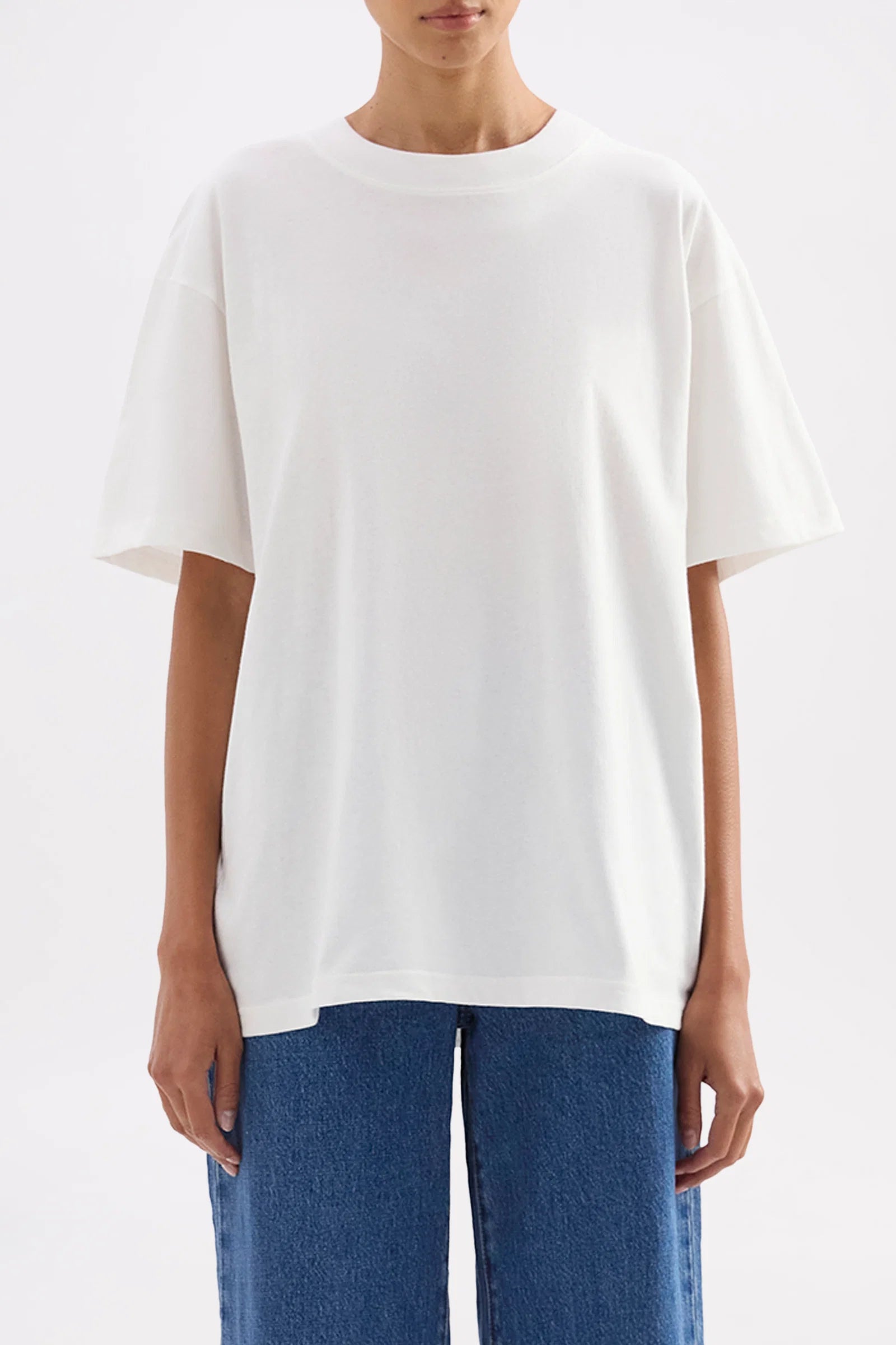 Organic Boyfriend Tee White