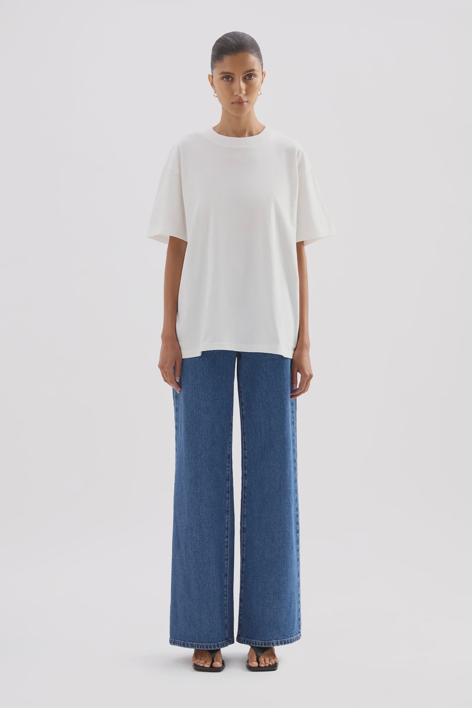 Organic Boyfriend Tee White
