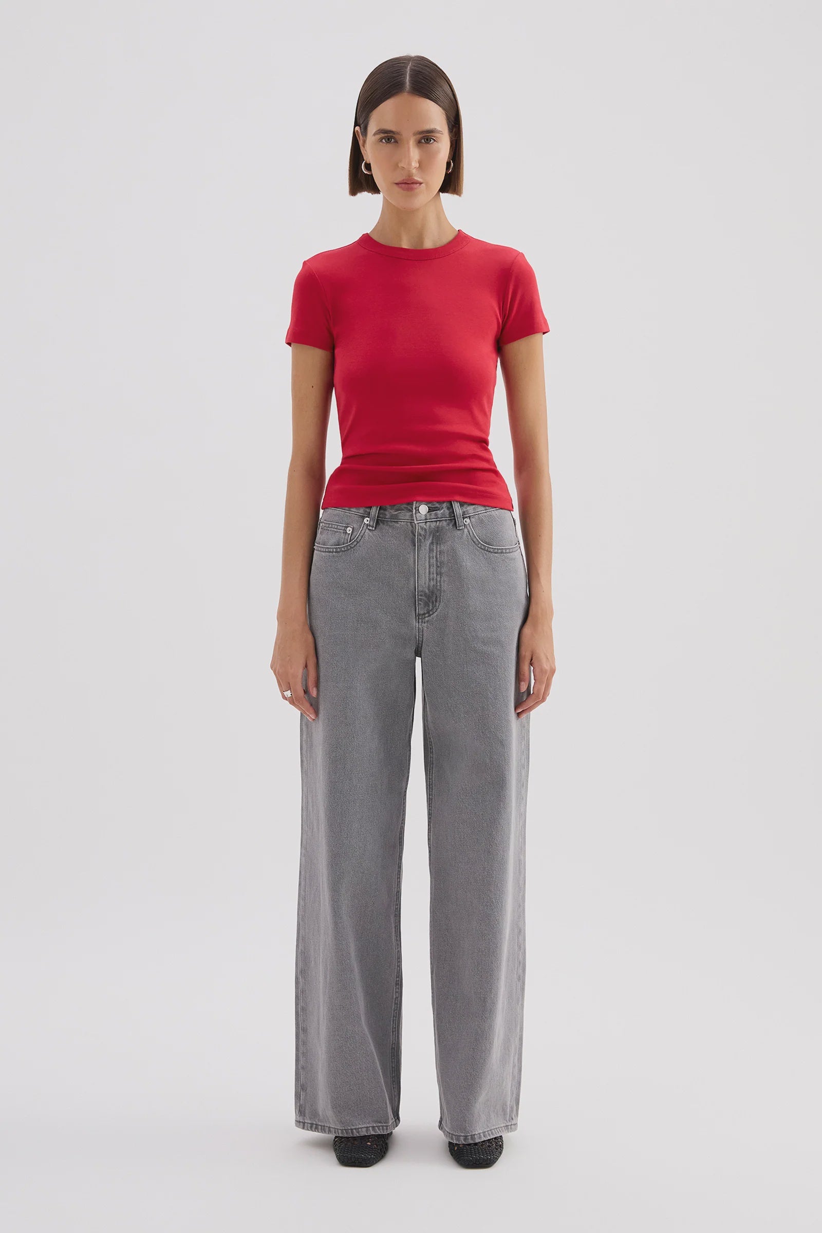 Organic Baby Tee Cherry