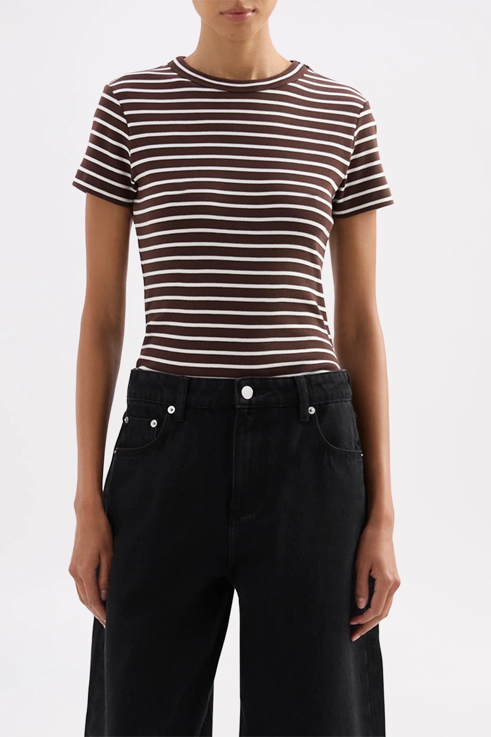 Organic Stripe Baby Tee