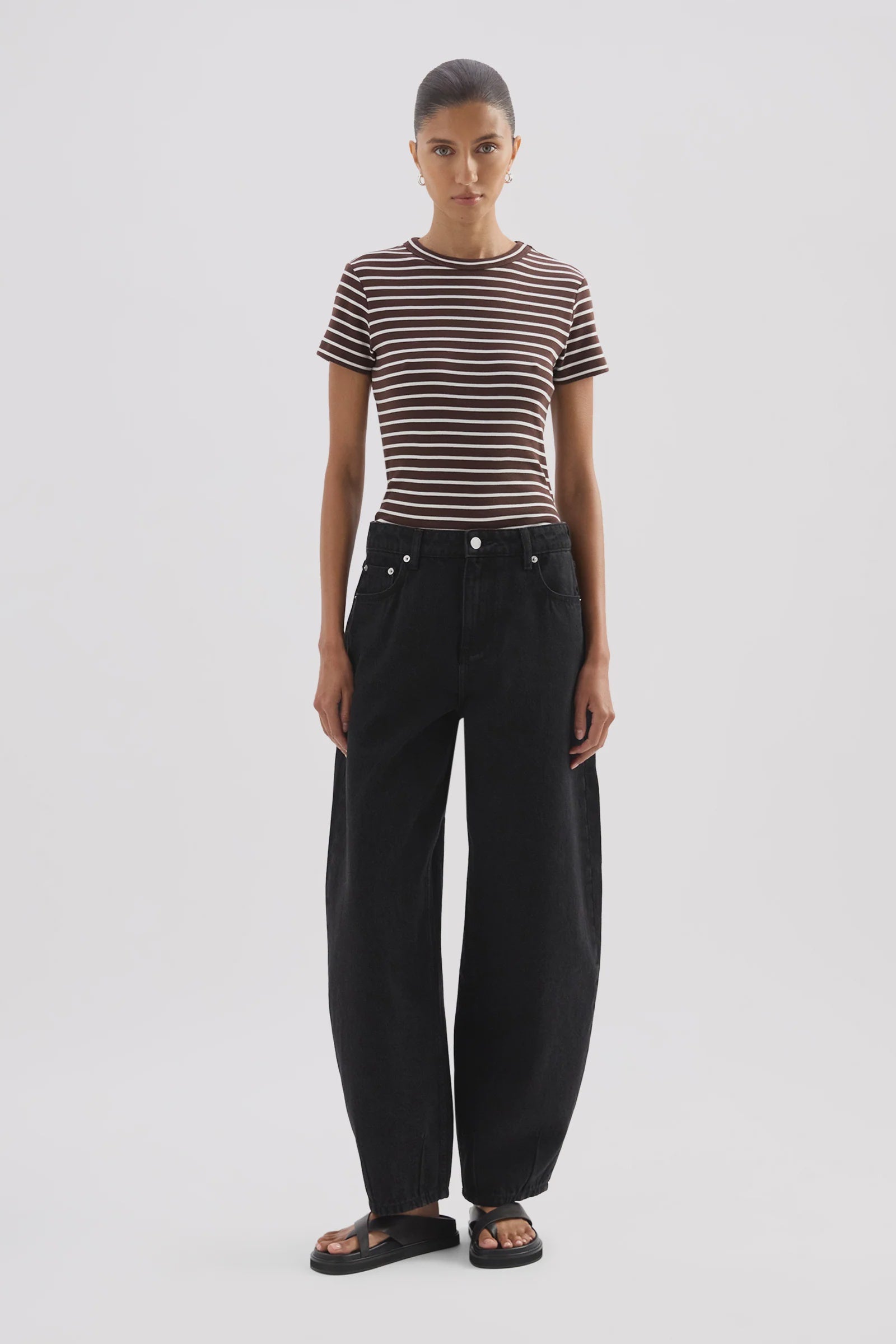 Organic Stripe Baby Tee