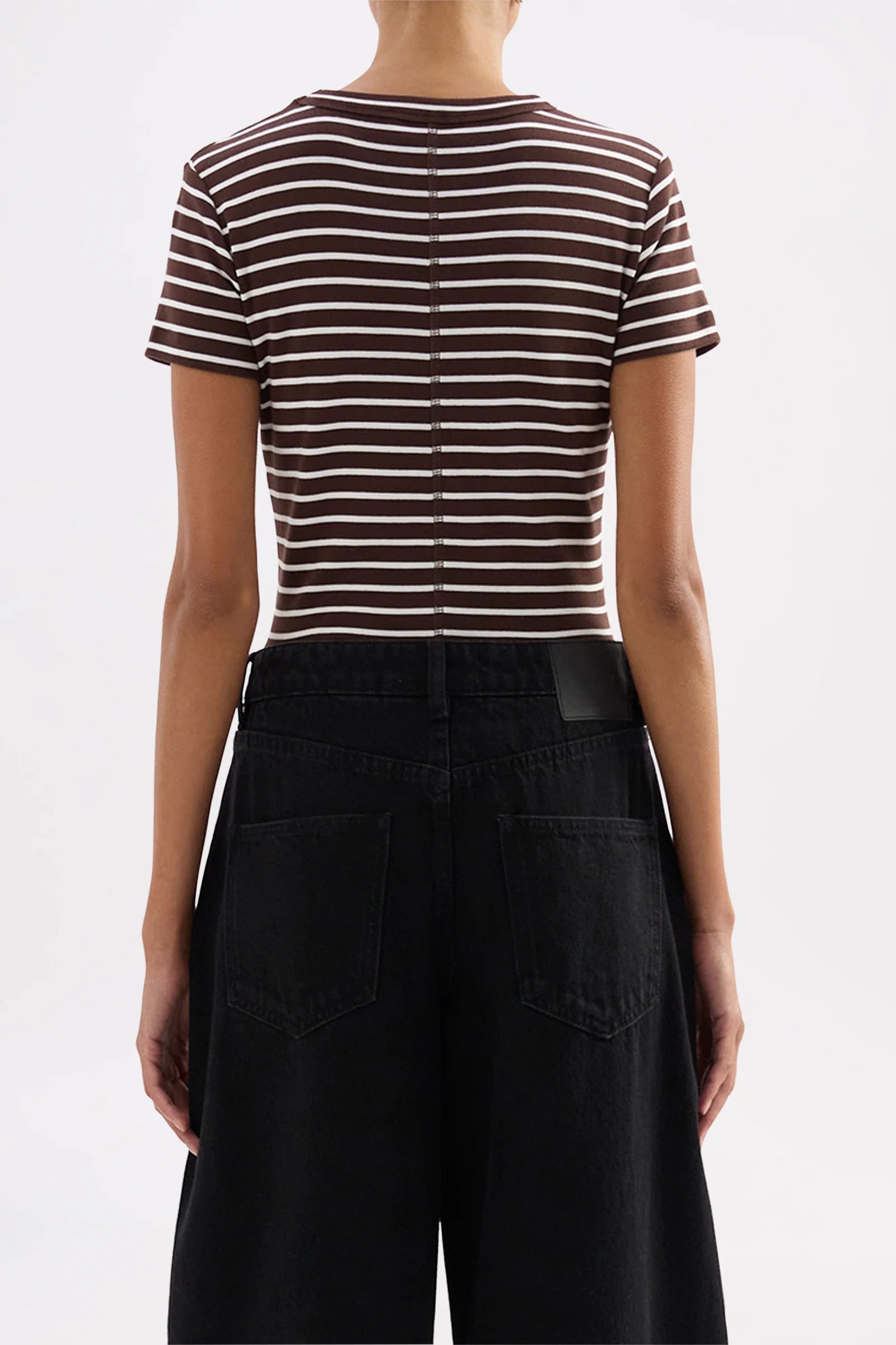 Organic Stripe Baby Tee