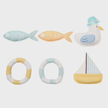 Sammy The Seagull Dive Buddies Set of 6