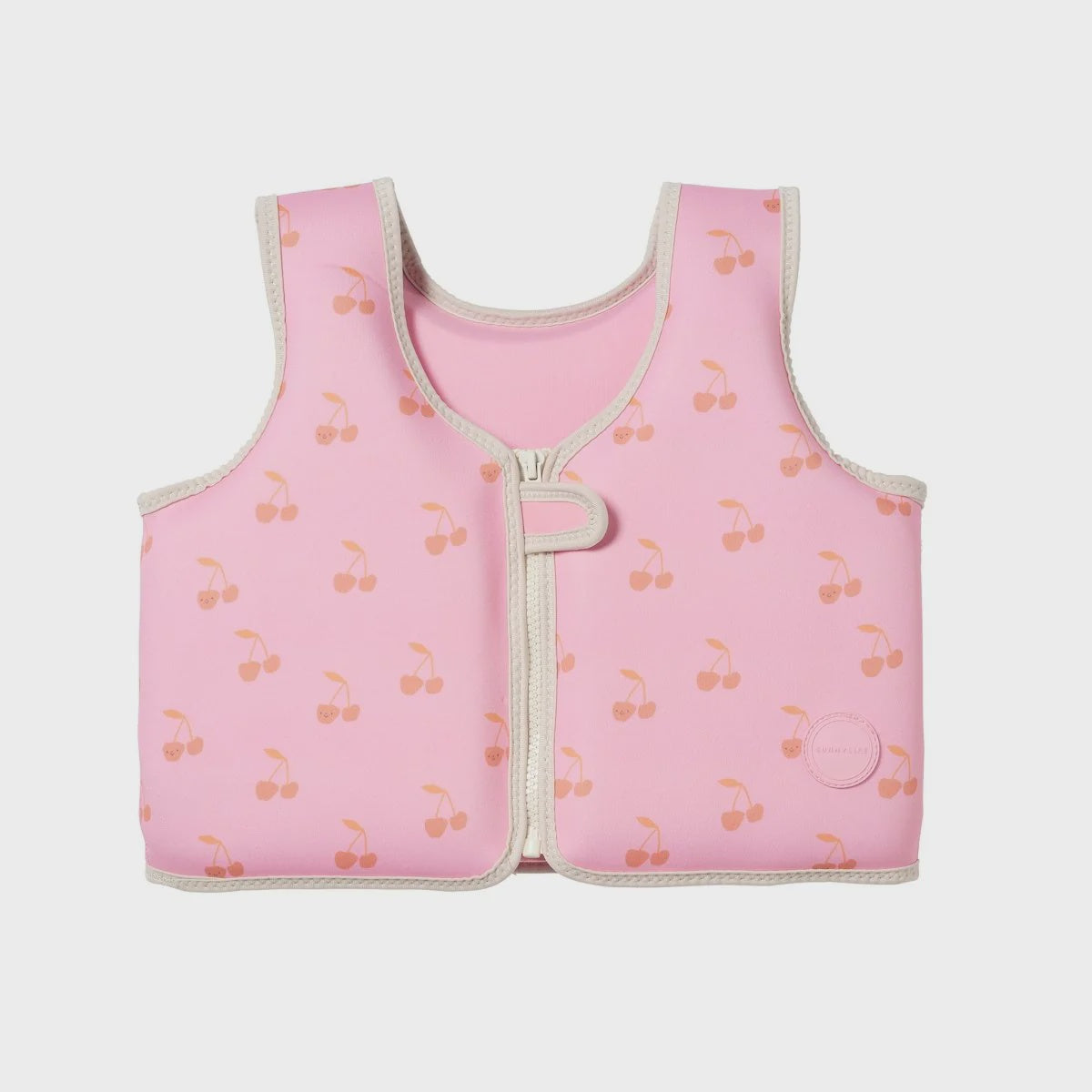 Kids Swim Vest Cotton Candy Cherry Size 3-6