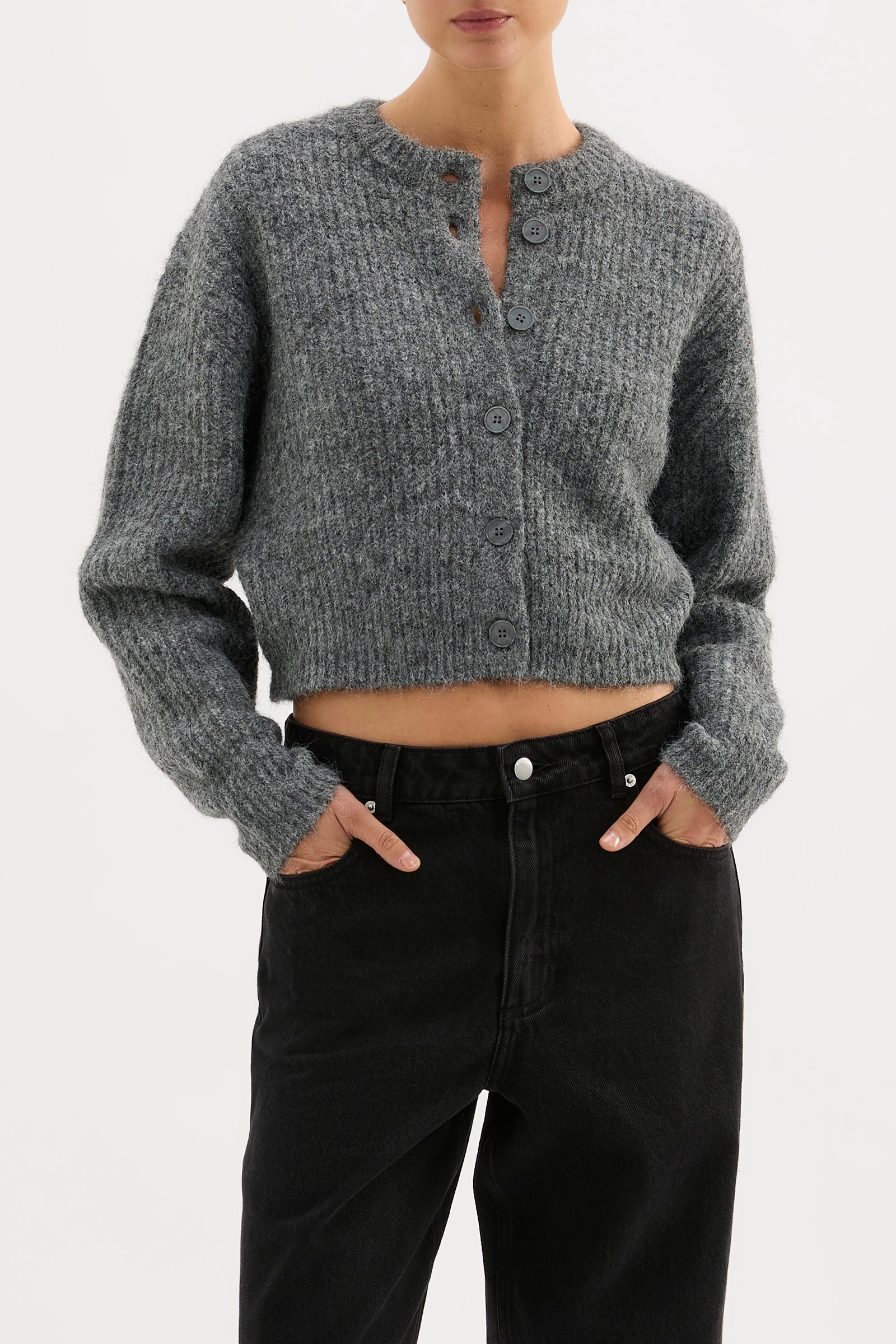 Nixon Cropped Cardigan