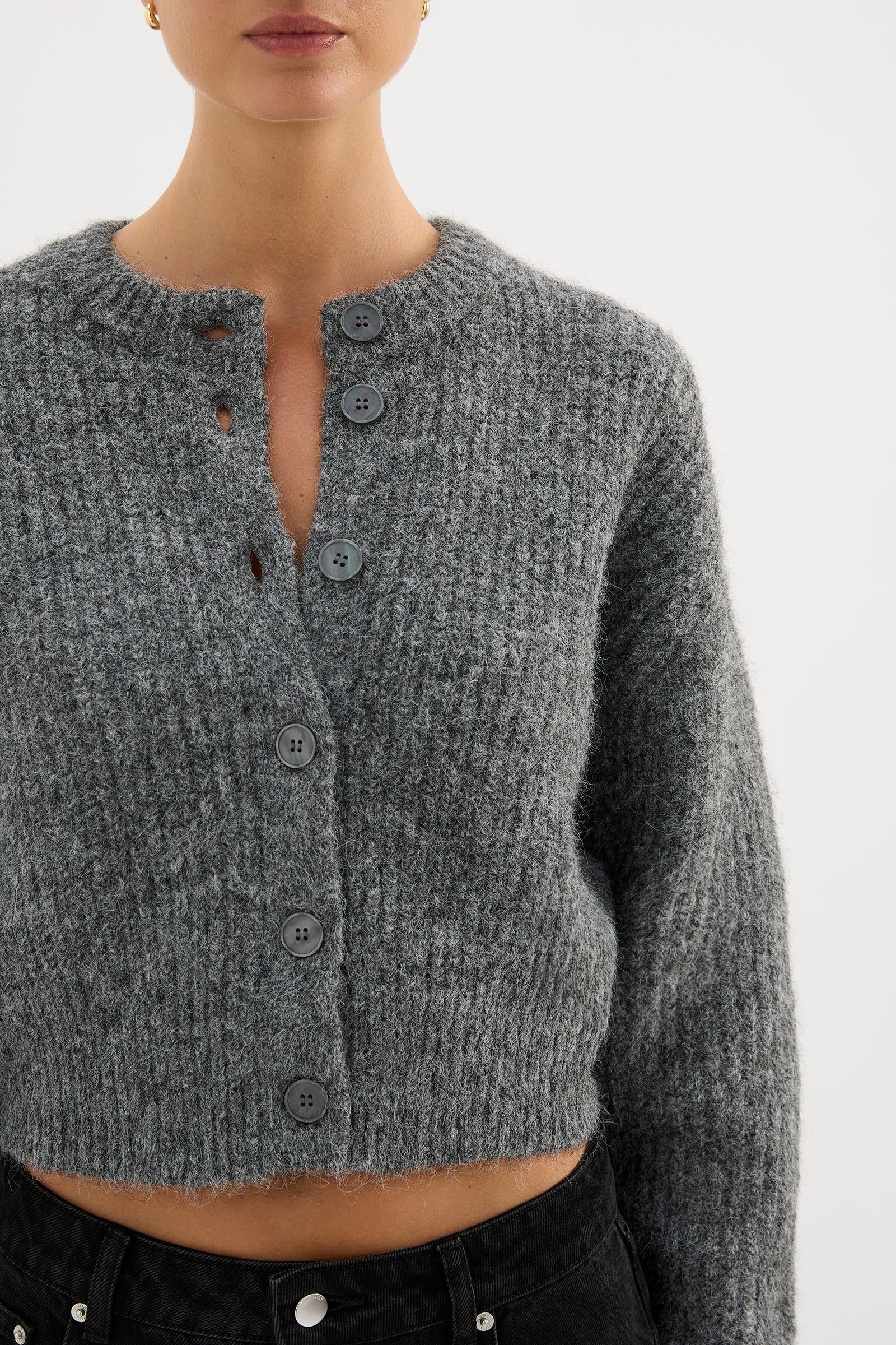 Nixon Cropped Cardigan