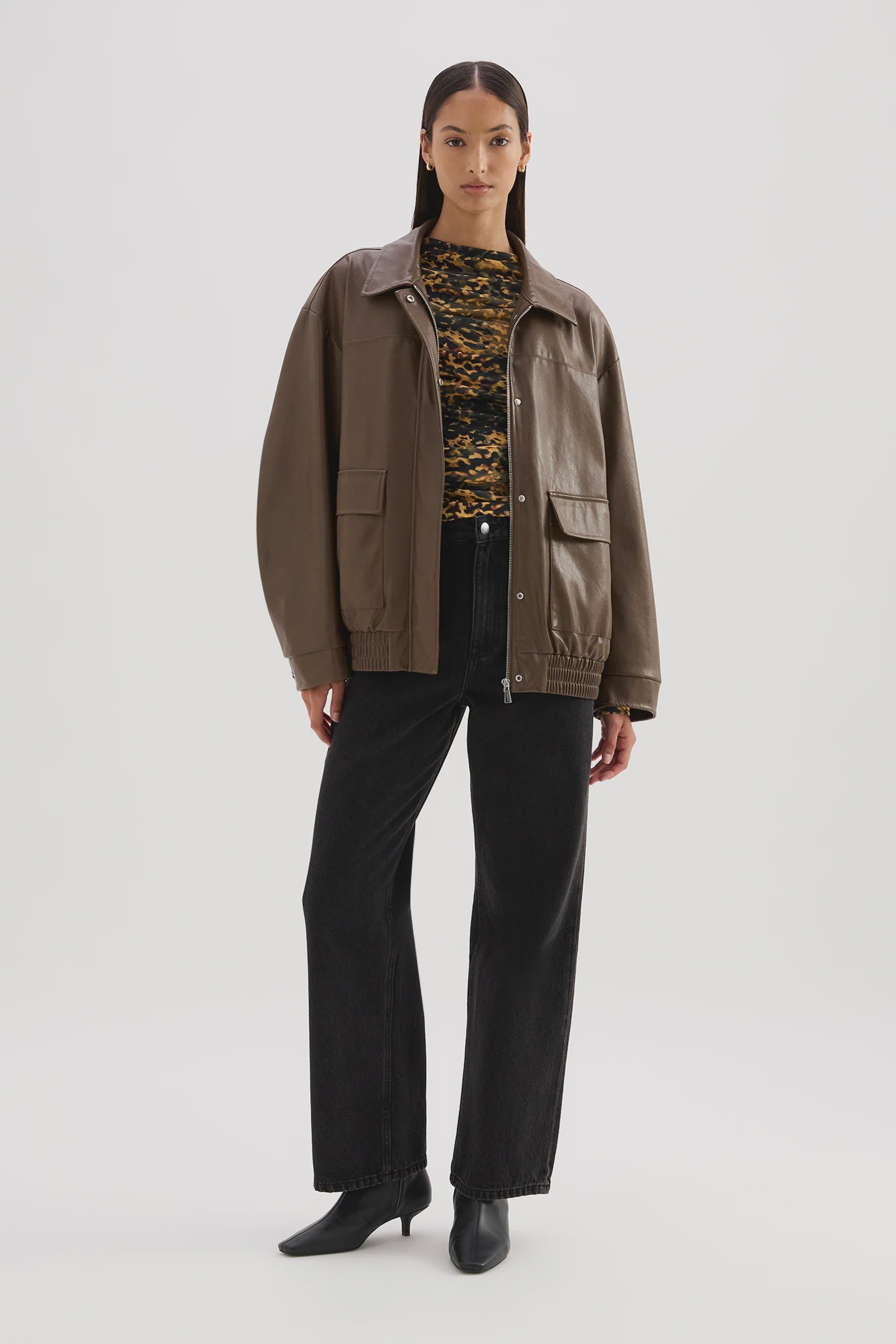 Lyla Vegan Leather Jacket