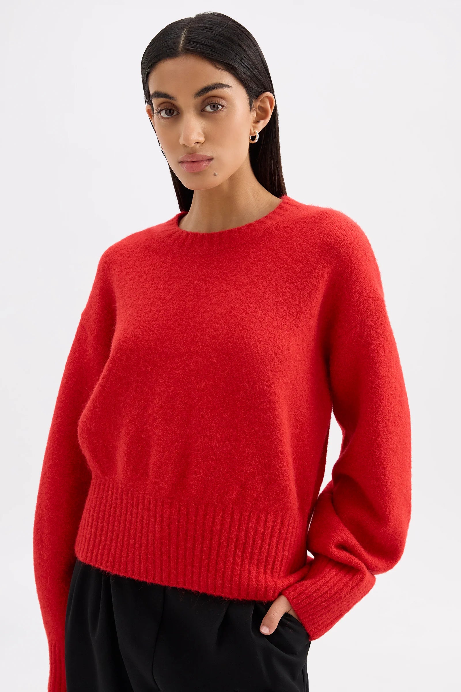 Elsie Knit Vermillion