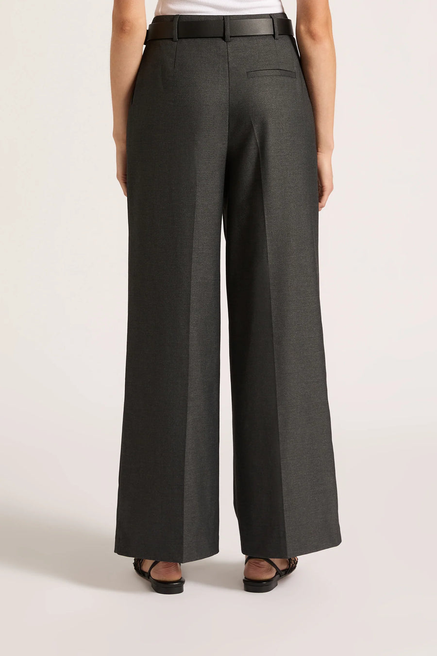 Dakota Tailored Pants in Charcoal