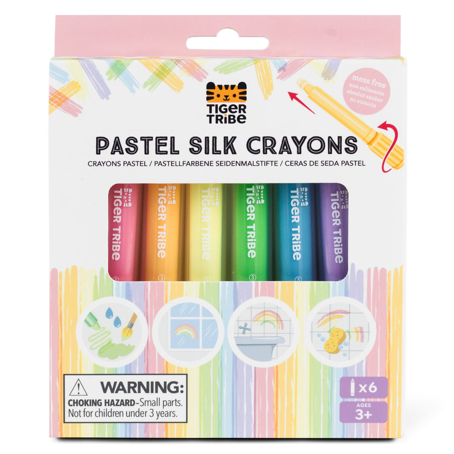 Pastel Silk Crayons