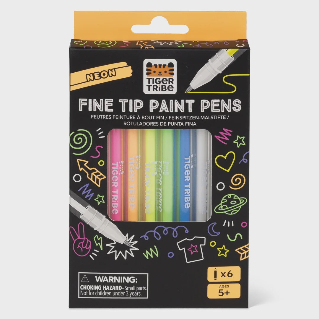 Neon Fine Tip Paint Pens