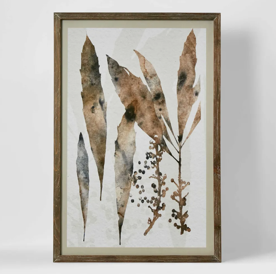 Autumn Leaves Wall Art B