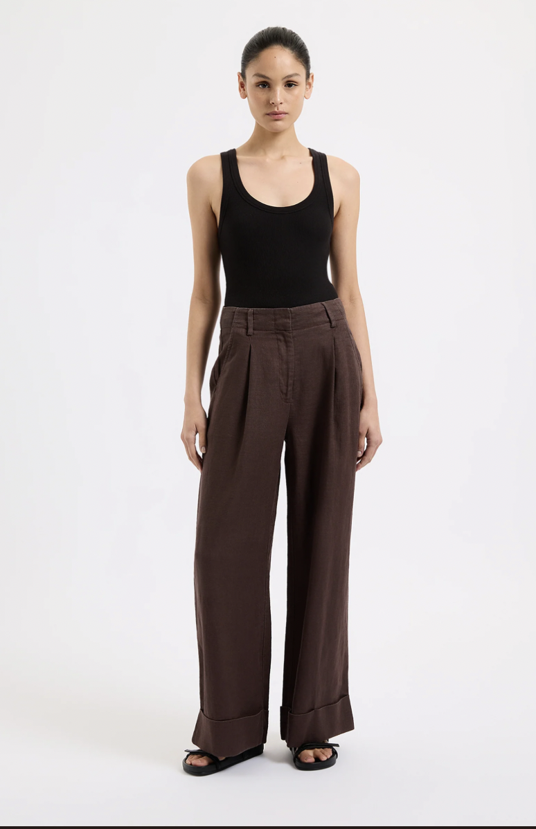 Paloma Tailored Pants Expresso