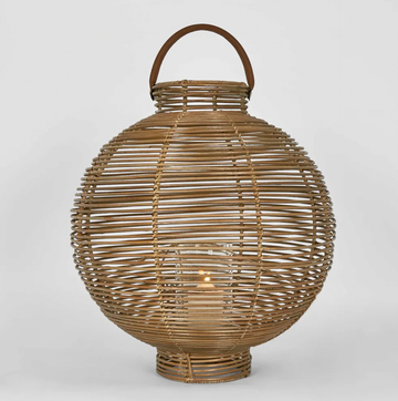 Eva Rattan Lantern Large