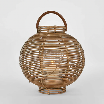 Eva Rattan Lantern Small