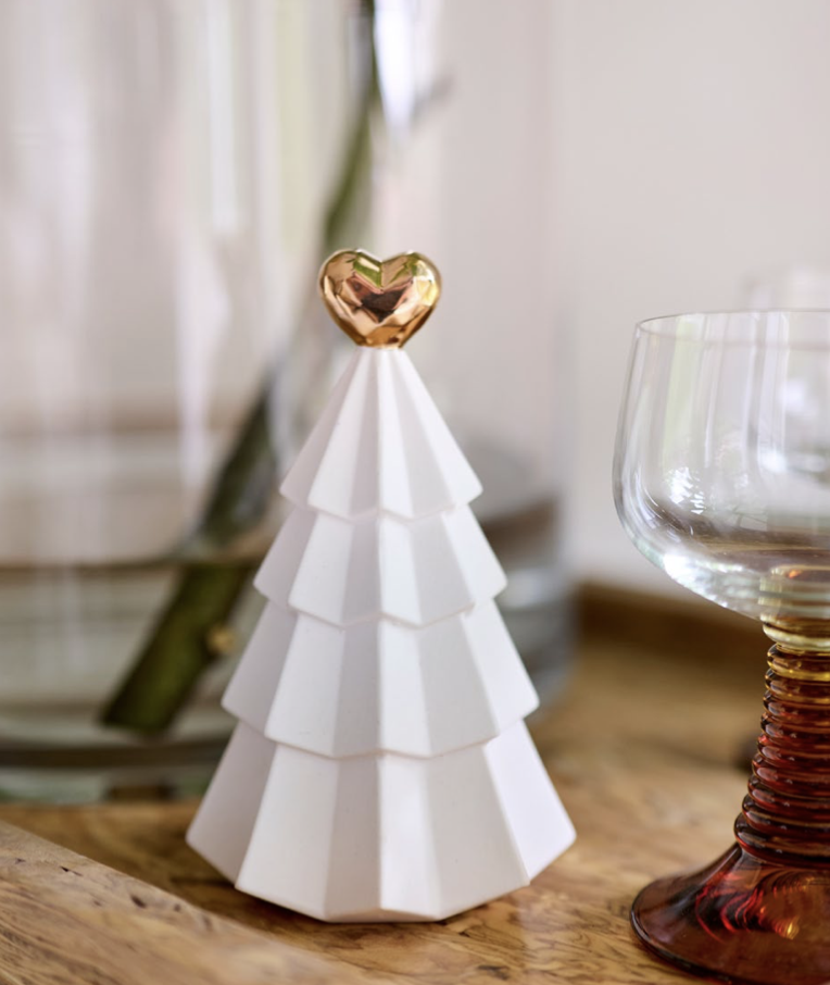 Prancer Gold Heart Tree