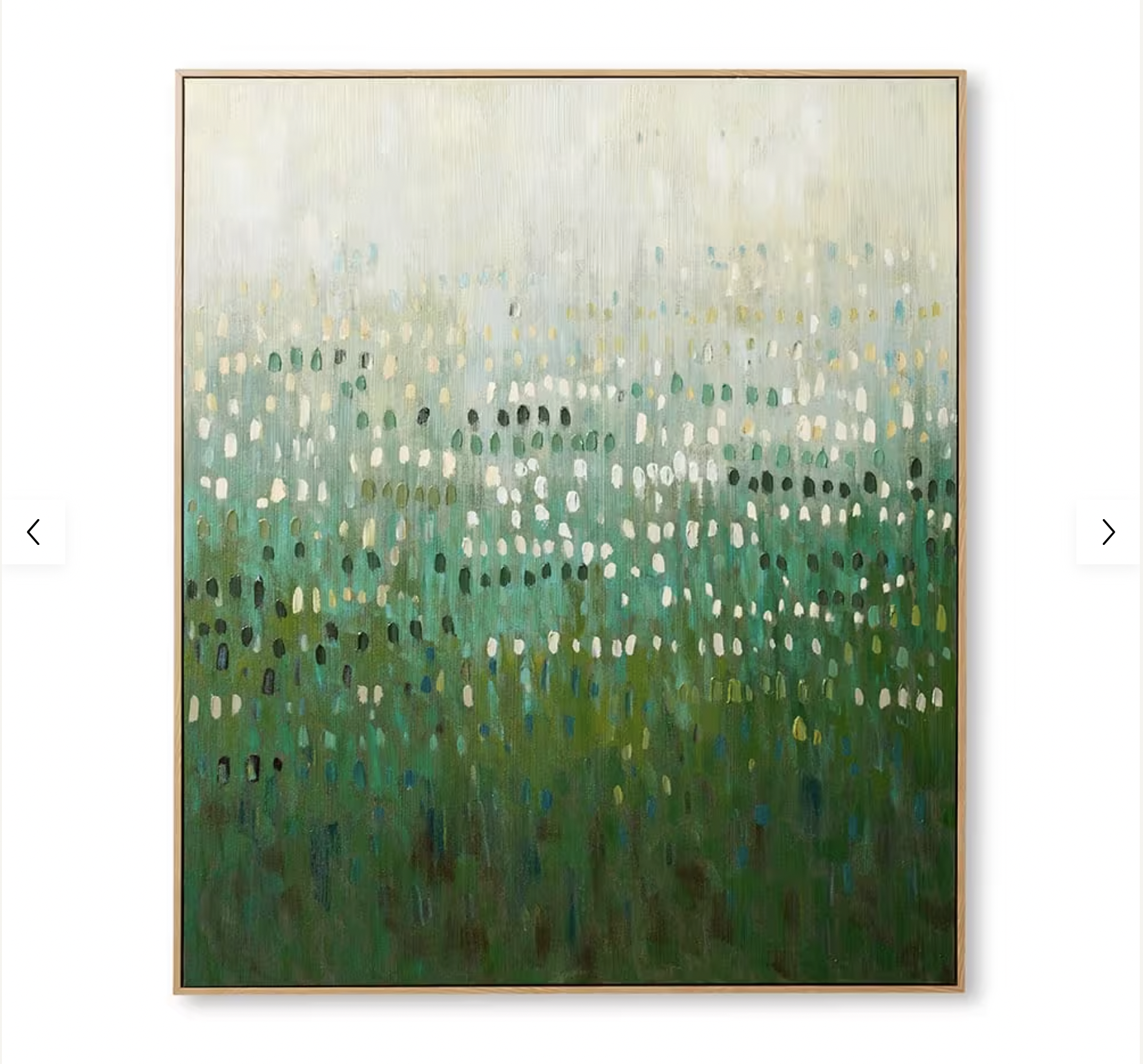 Bontle Hand Painted Wall Art Green