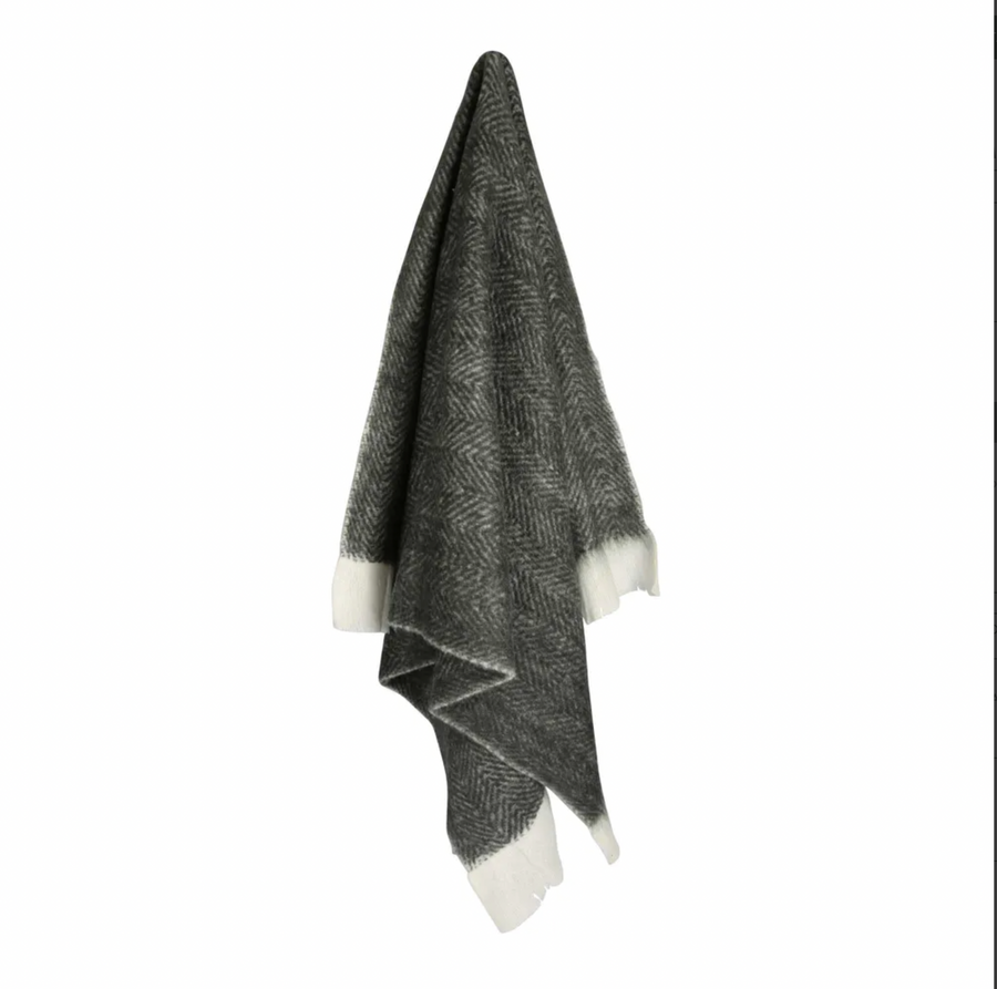 Galen Throw Charcoal