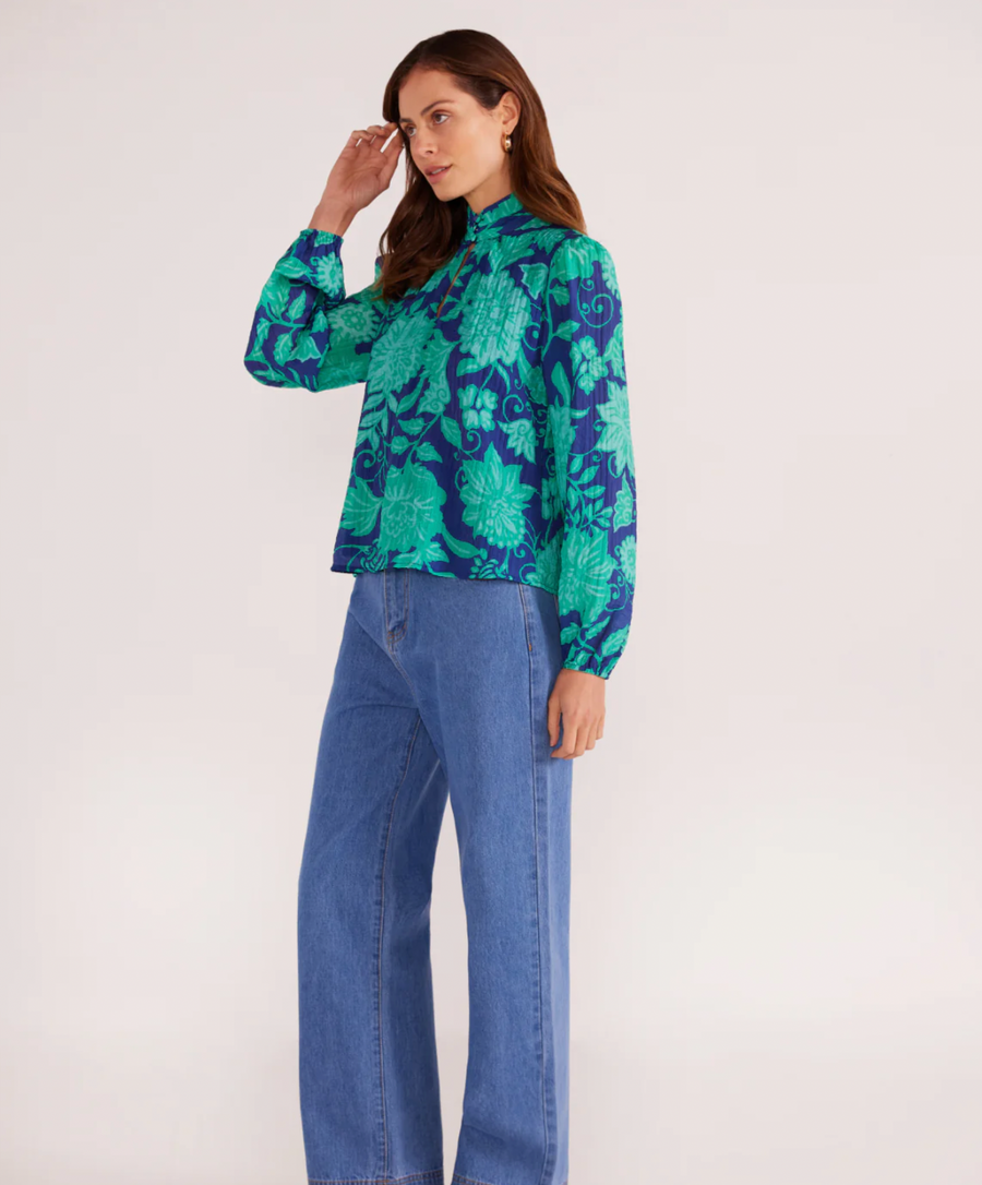 Connie Keyhole Blouse